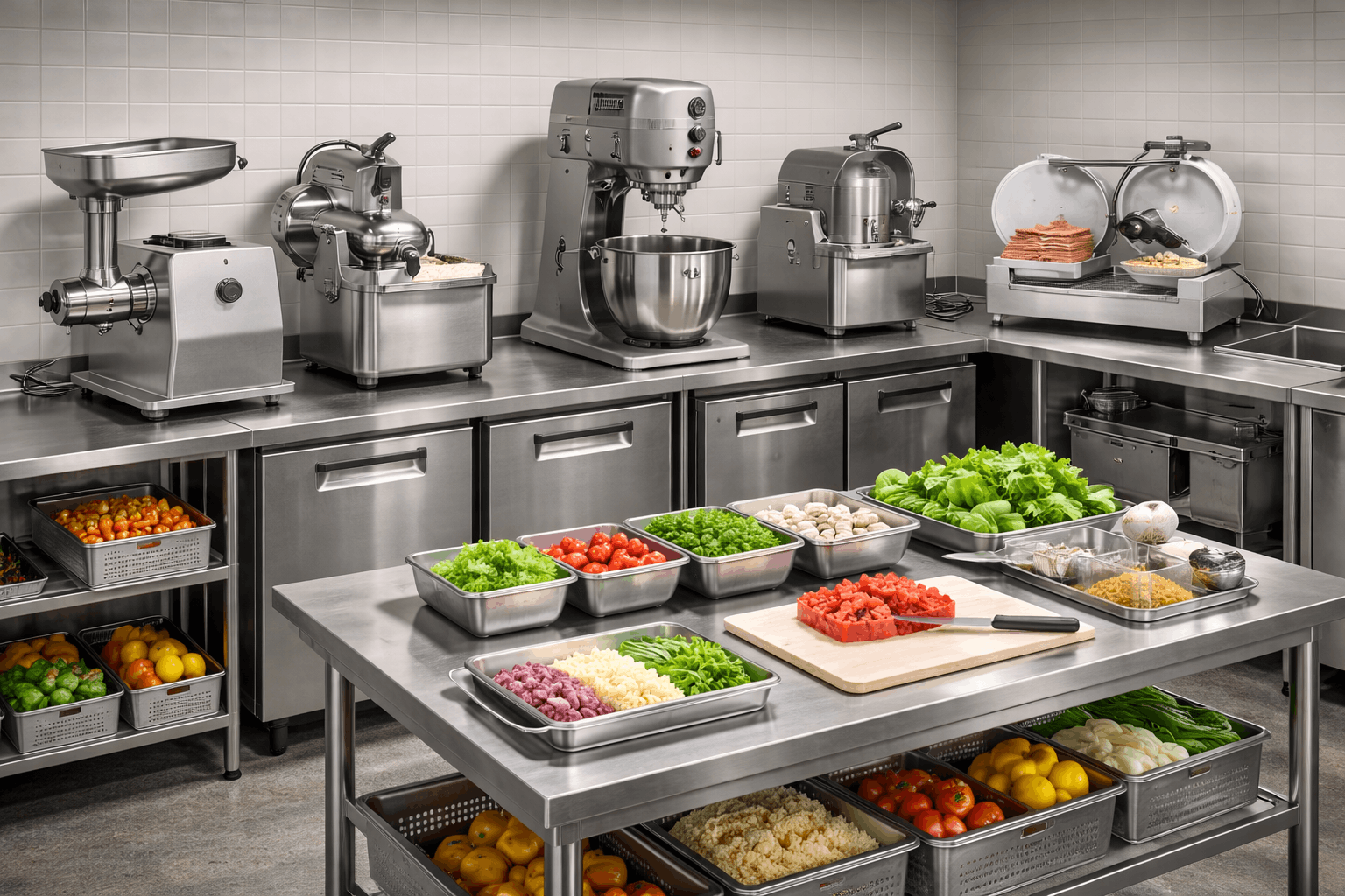 تجهیزات آماده سازی